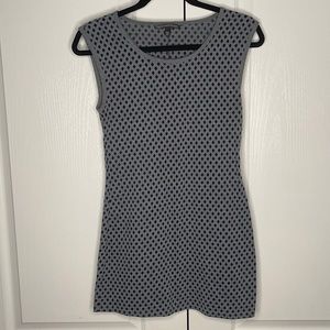 Victoria’s Secret Gray and Black Geometric Dress